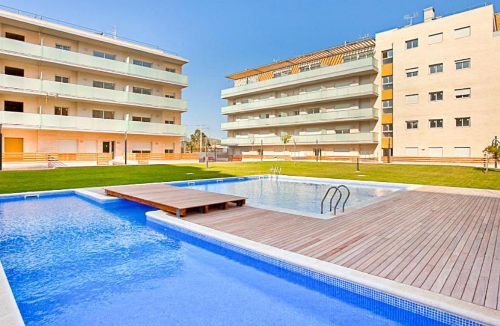New! Apartamento Con 2 Piscinas, Parque Infantil, A 1 Min De La Playa Sant Antoni De Calonge Exterior photo